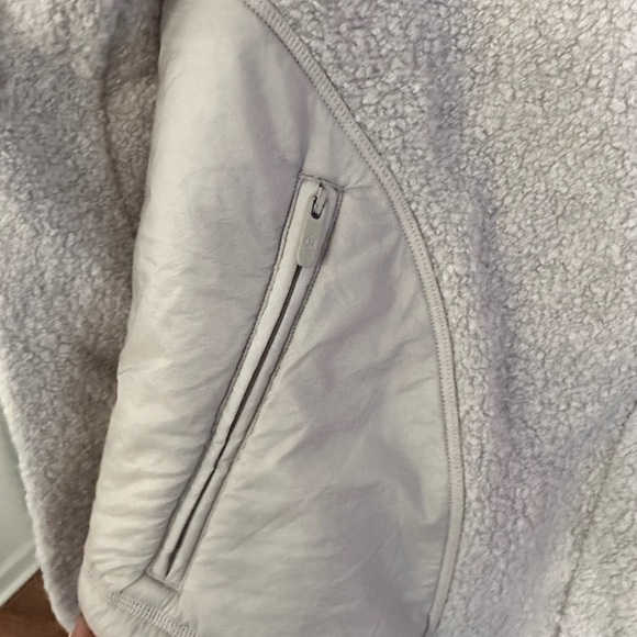 LULULEMON Go Cozy Jacket WOOL SIZE 4 new no tag heathered ceramic - Picture 8 of 11